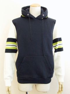 KANEIJI  ニット切替フーディ