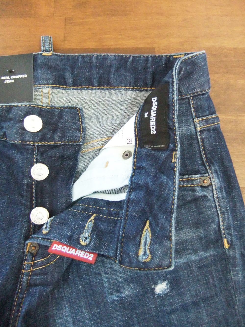 LADIES デニム  COOL GIRL CROPPED JEAN  S75LB0349