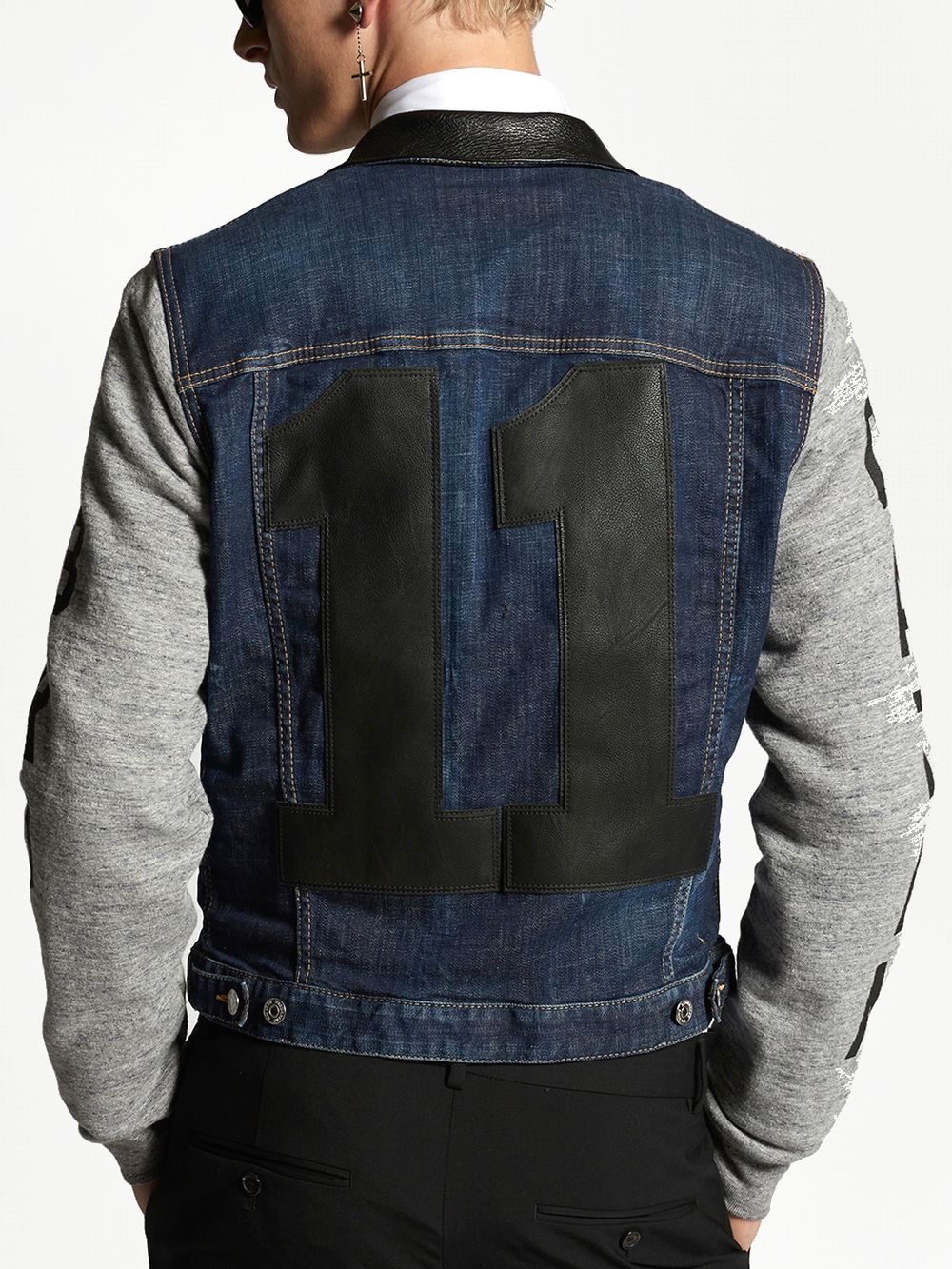 Dark Caten Bros Denim Jacket  LEATHER/SWEAT デニムジャケット  S71AN0266