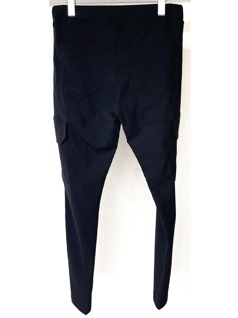 HV NYLON DARRELL CARGO PT  ナイロン カーゴパンツ (リップルブラック)