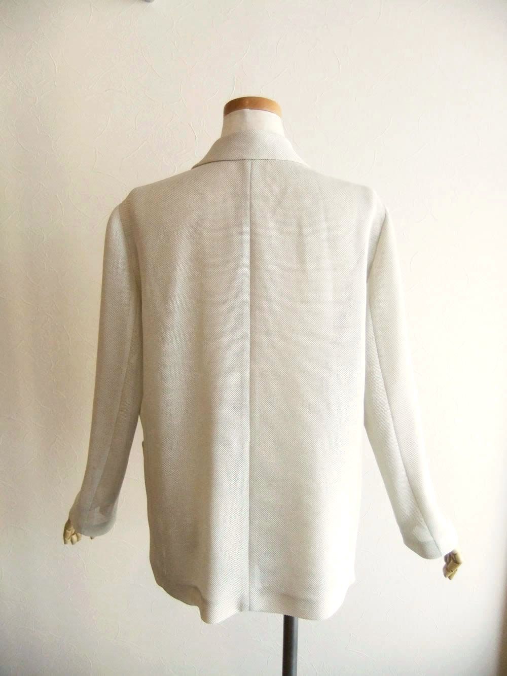 メッシュ DB テーラード ジャケット (ベージュ)  625402