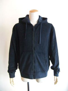 パイル ZIP UP パーカー  (ネイビー)