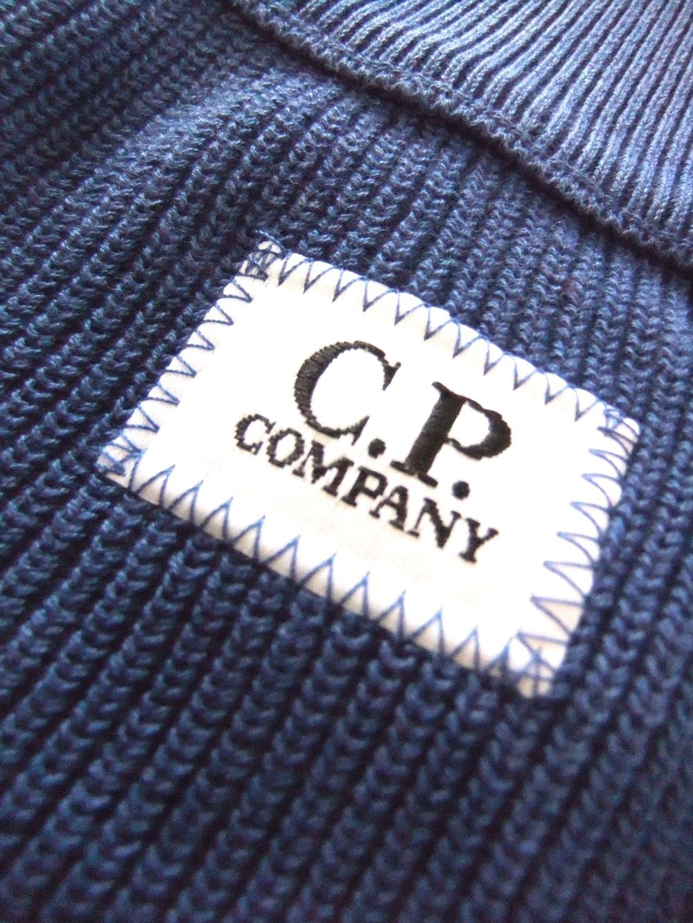 COTTON CREPE FULL ZIP KNIT  コットンZIPカーディガン