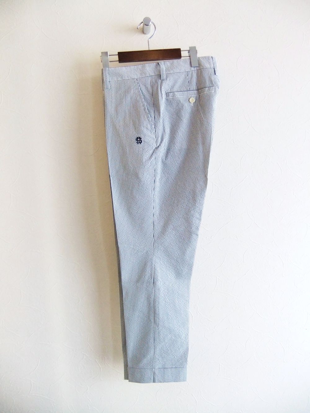 BOSTON PANTS  ストレッチ ストライプ柄 パンツ   RSM-24077