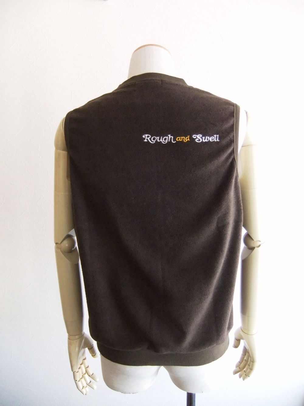 MADRID VEST   (ブラウン) マイクロフリース ベスト  RSM-24228
