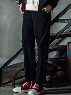 CHRIS EASY WIDE PANTS   ワイド イージーパンツ （ブラック） RC-31-016W