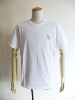 メゾン キツネ チラックスフォックス パッチ クラシック Tシャツ （ホワイト）