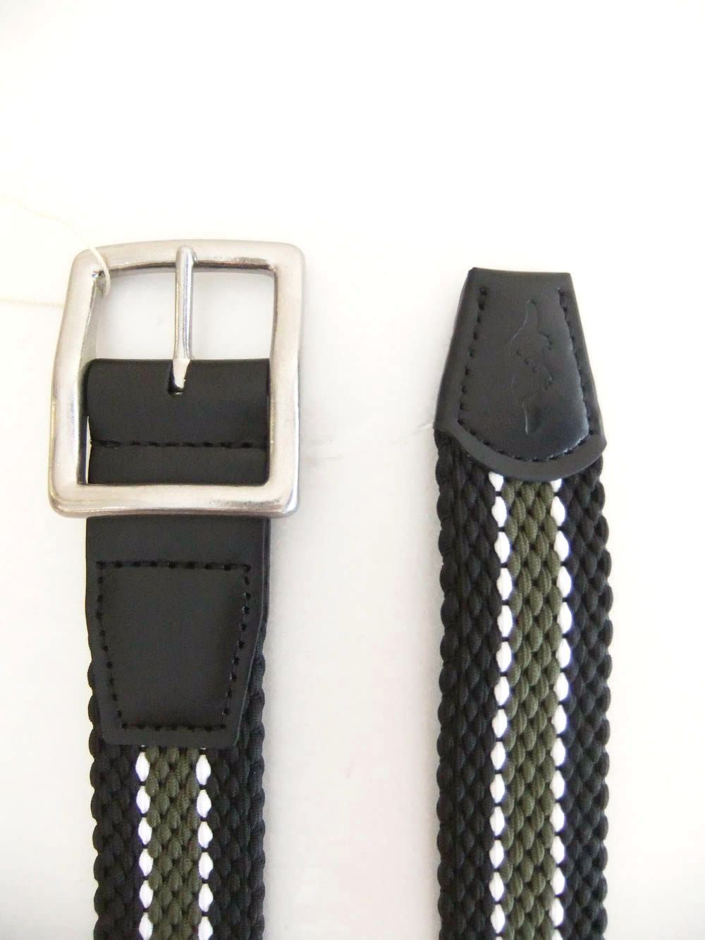 TRICOLOR MESH BELT    メッシュベルト  (ブラック)   RSA-25013