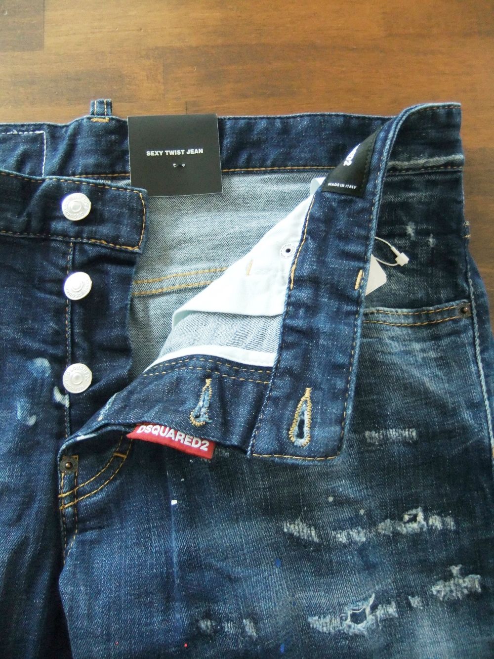 IBRA × D2 SEXY TWIST JEAN  セクシー ツイスト ジーンズ  S71LB0917