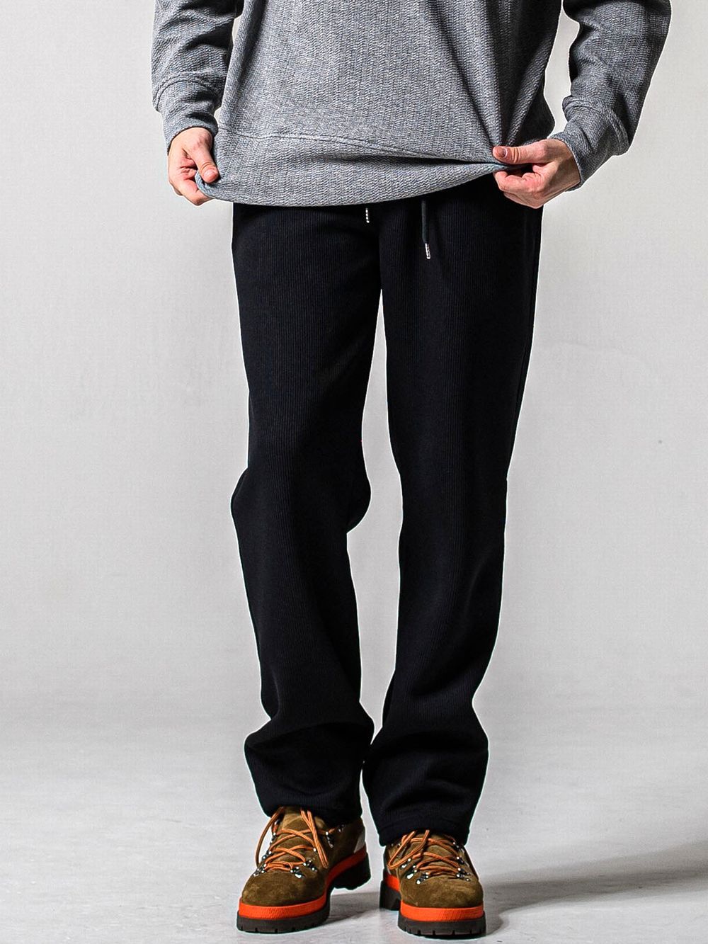 AZE WIDE TUCK PANTS   ワイド イージーパンツ （ブラック）