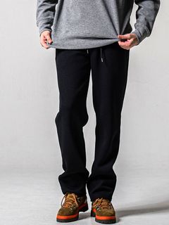 AZE WIDE TUCK PANTS   ワイド イージーパンツ （ブラック）
