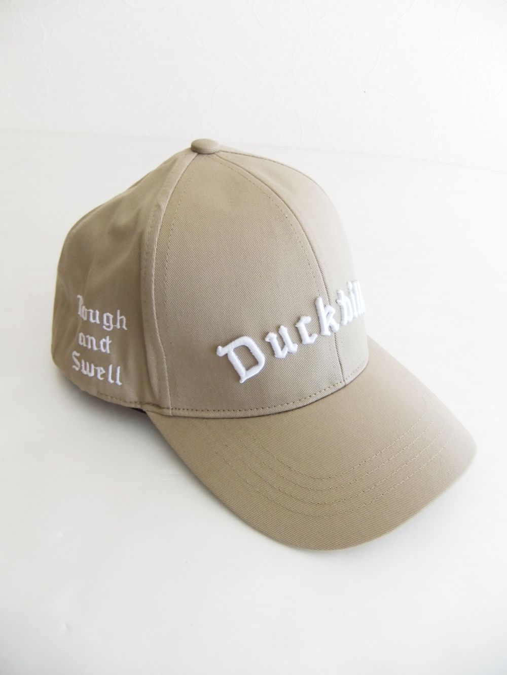 DUCKBILLS TOUR CAP   ( ベージュ )  ロゴ入りキャップ  RSA-22005