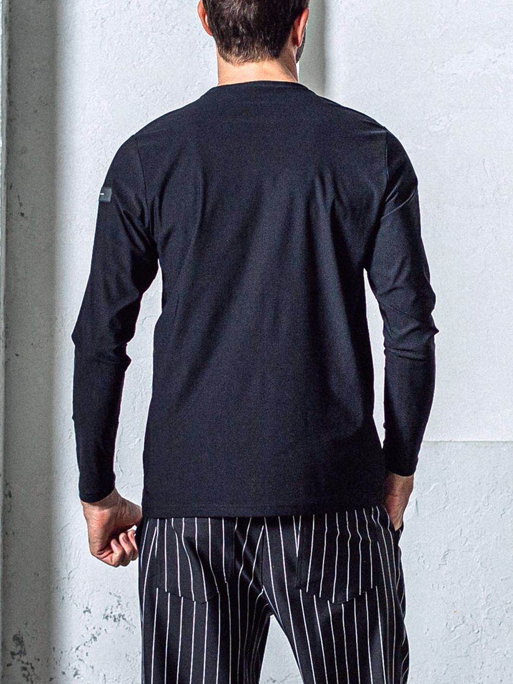 NYLON LONG SLEAVE TEE     ナイロン ロングスリーブ Tシャツ    T-010