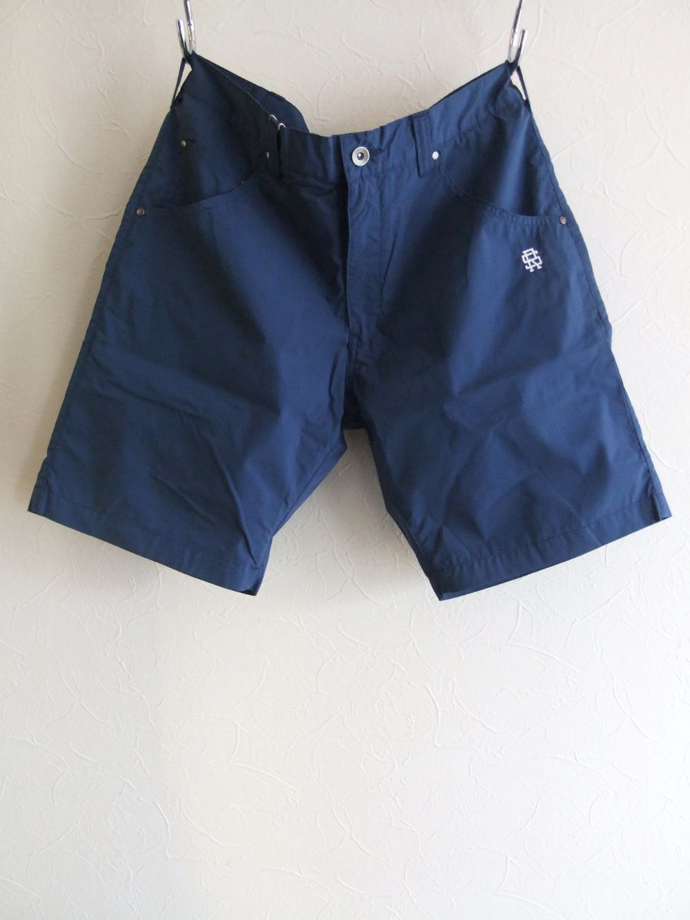 ARNOLD SHORTS ( ライトネイビー ) ストレッチ ハーフパンツ   RSM-21078