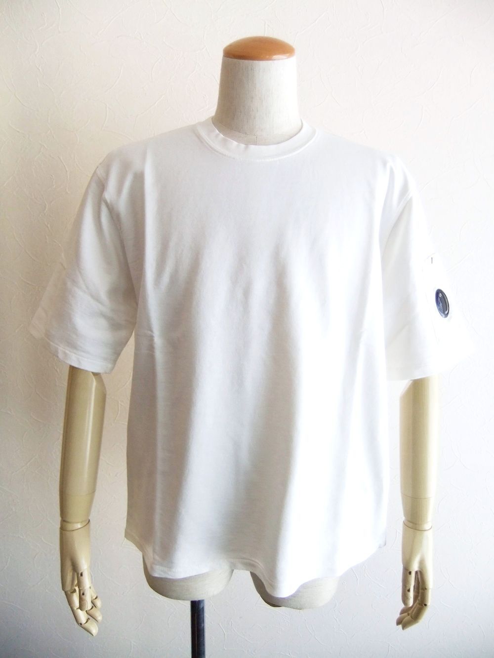 A*o様 C.P. COMPANY (シーピーカンパニー)ホワイト スウェット C.P. COMPANY - LIGHT FLEECE SWEATSHIRT (ホワイト) クルー