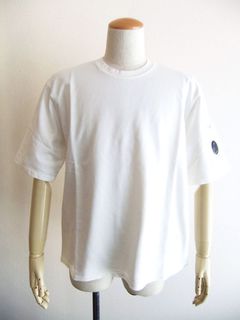 LIGHT FLEECE S/S SWEATSHIRT  (ホワイト) クルーネック半袖 スウェットシャツ
