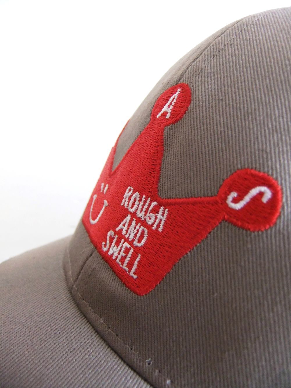 CROWN B.B. CAP  ( グレー )  ロゴ入りキャップ  RSA-22202