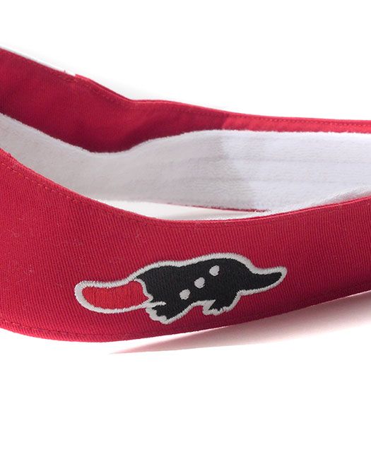 TRICOLOR VISOR ( グレー) ロゴ入りサンバイザー  RSA-21002