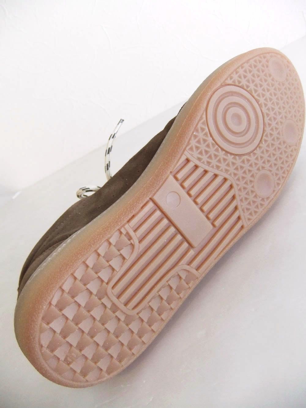 スエード レザースニーカー  （ブラウン）