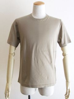 コットン クルーネック Tシャツ ( ベージュ )  TSMC10