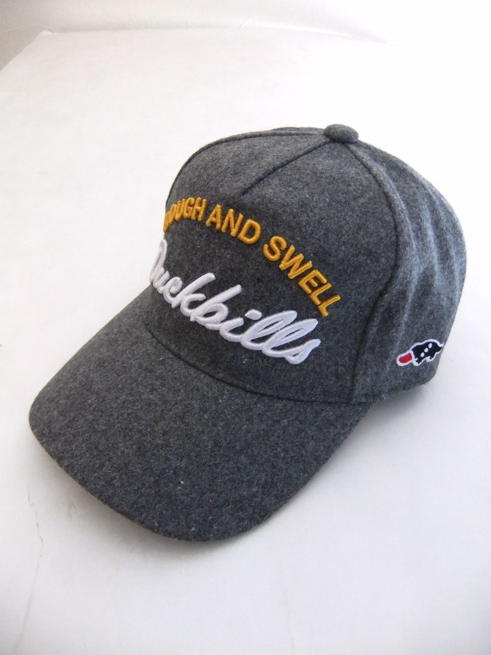 FLANNEL B.B Cap 3   ロゴ入りキャップ ( グレー ) RSA-20203