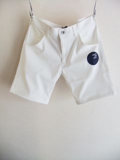 MOON SHORTS (ホワイト)  コットンストレッチ ハーフパンツ   RSM-24066