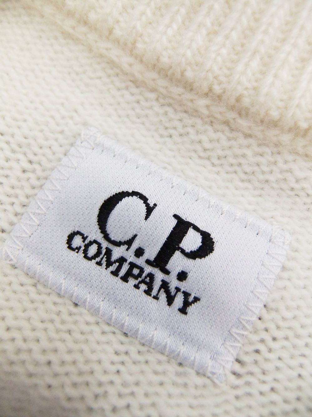 LAMBSWOOL JUMPER  (ホワイト) ラムウール クルーネックセーター