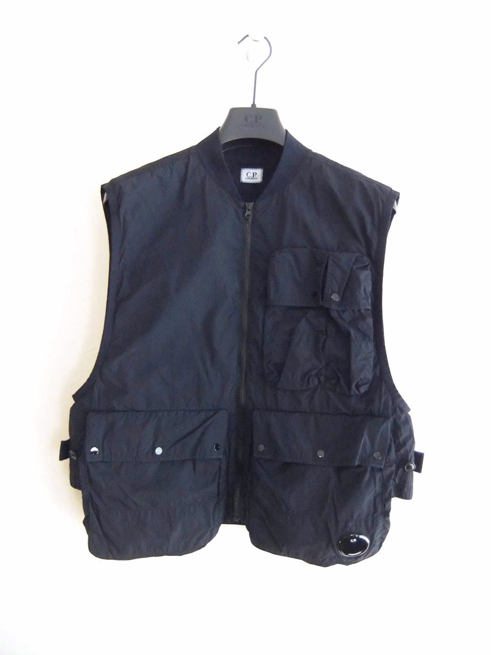 COTTON MIXED ZIPPED CARDIGAN   インナーベスト付き ZIP カーディガン