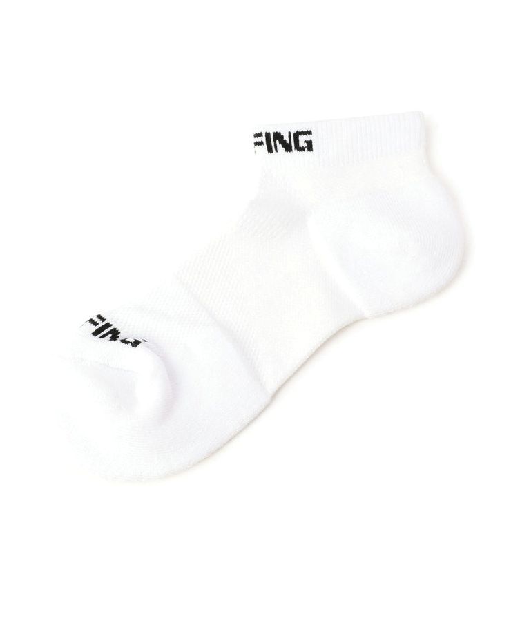 MENS CORDURAⓇ SHORT SOCKS （ホワイト） ロゴ ソックス
