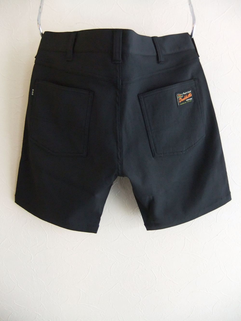 MOON SHORTS (ブラック)  コットンストレッチ ハーフパンツ   RSM-24066