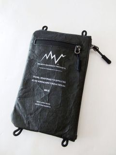 TYVEK タイベック サコッシュ ウォレットバッグ  (ブラック)  MM207-1108