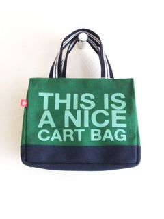 NICE CART BAG カートバッグ  (グリーン)
