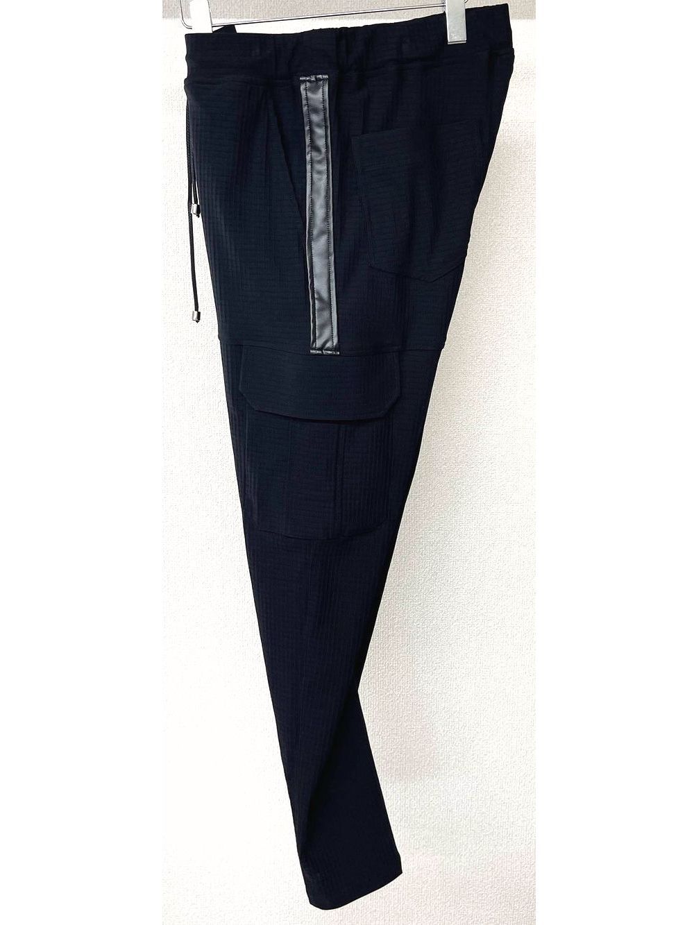 HV NYLON DARRELL CARGO PT  ナイロン カーゴパンツ (リップルブラック)