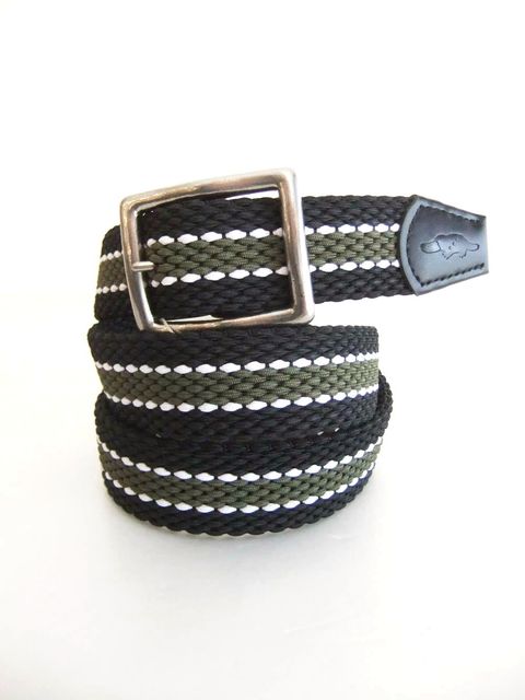 TRICOLOR MESH BELT    メッシュベルト  (ブラック)   RSA-25013