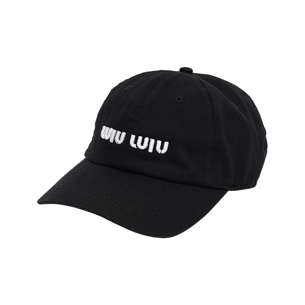 HOMMAGE LOGO CAP (ブラック)  ロゴ キャップ