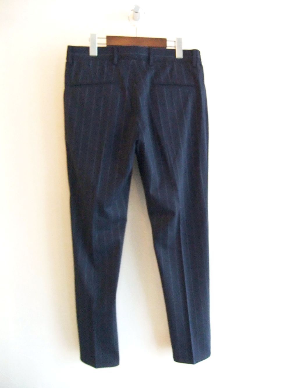 MASACCIO/M1  マサッチョ  (ネイビー)   ストライプ ストレッチパンツ  A3719