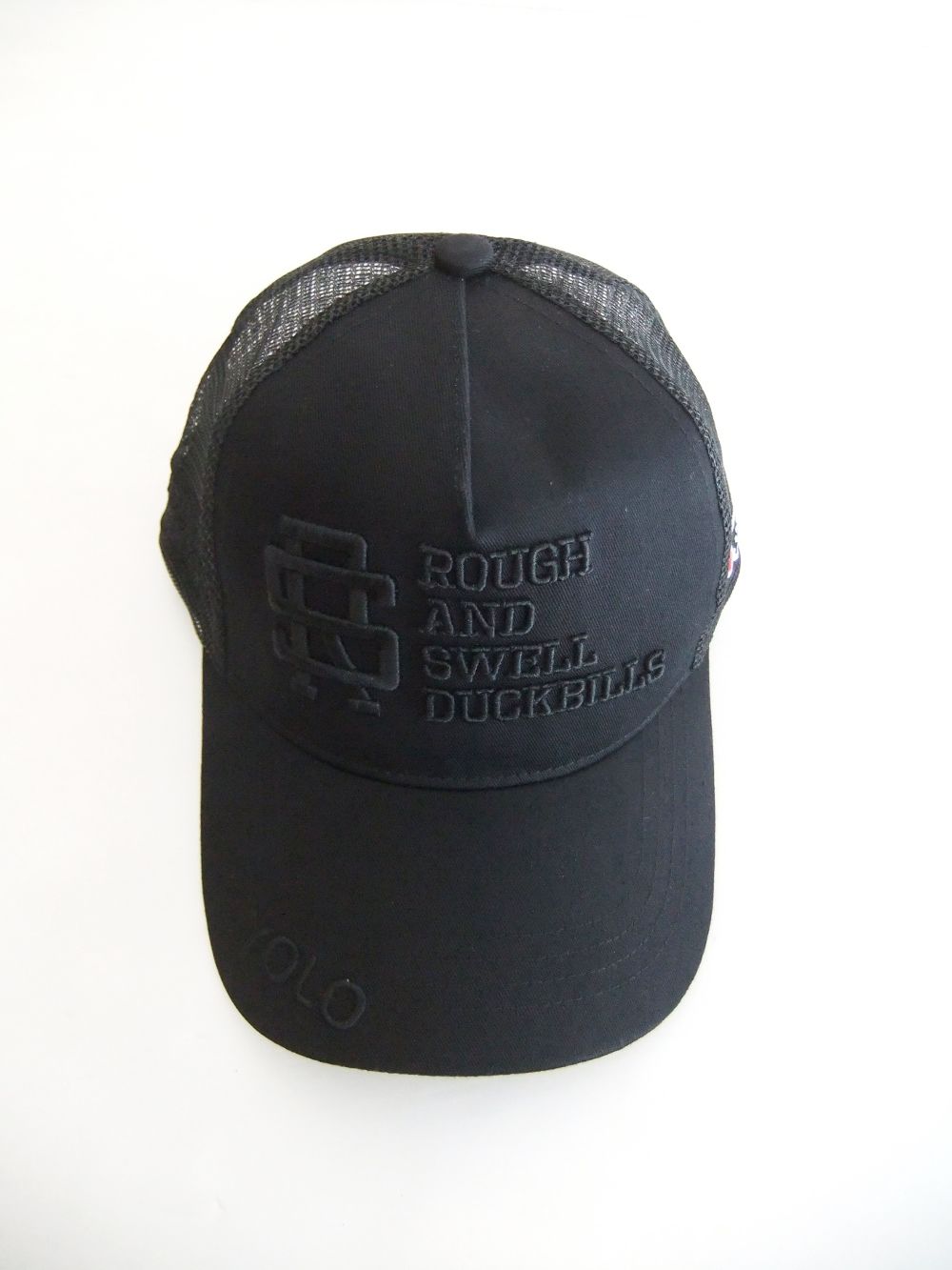 MESH TOUR CAP BLACK    ロゴ入りキャップ  RSA-22002