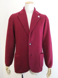 KNIT 2B JACKET  ミドルゲージ ニットジャケット   LJM56-55011
