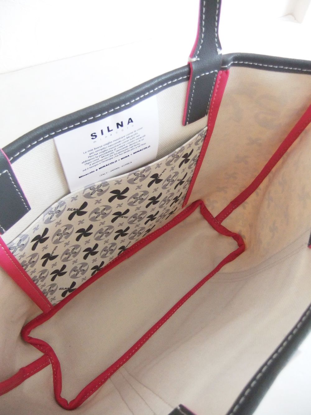 comp. モノグラム PVC ミニ TOTE   (ホワイト)   SB1113