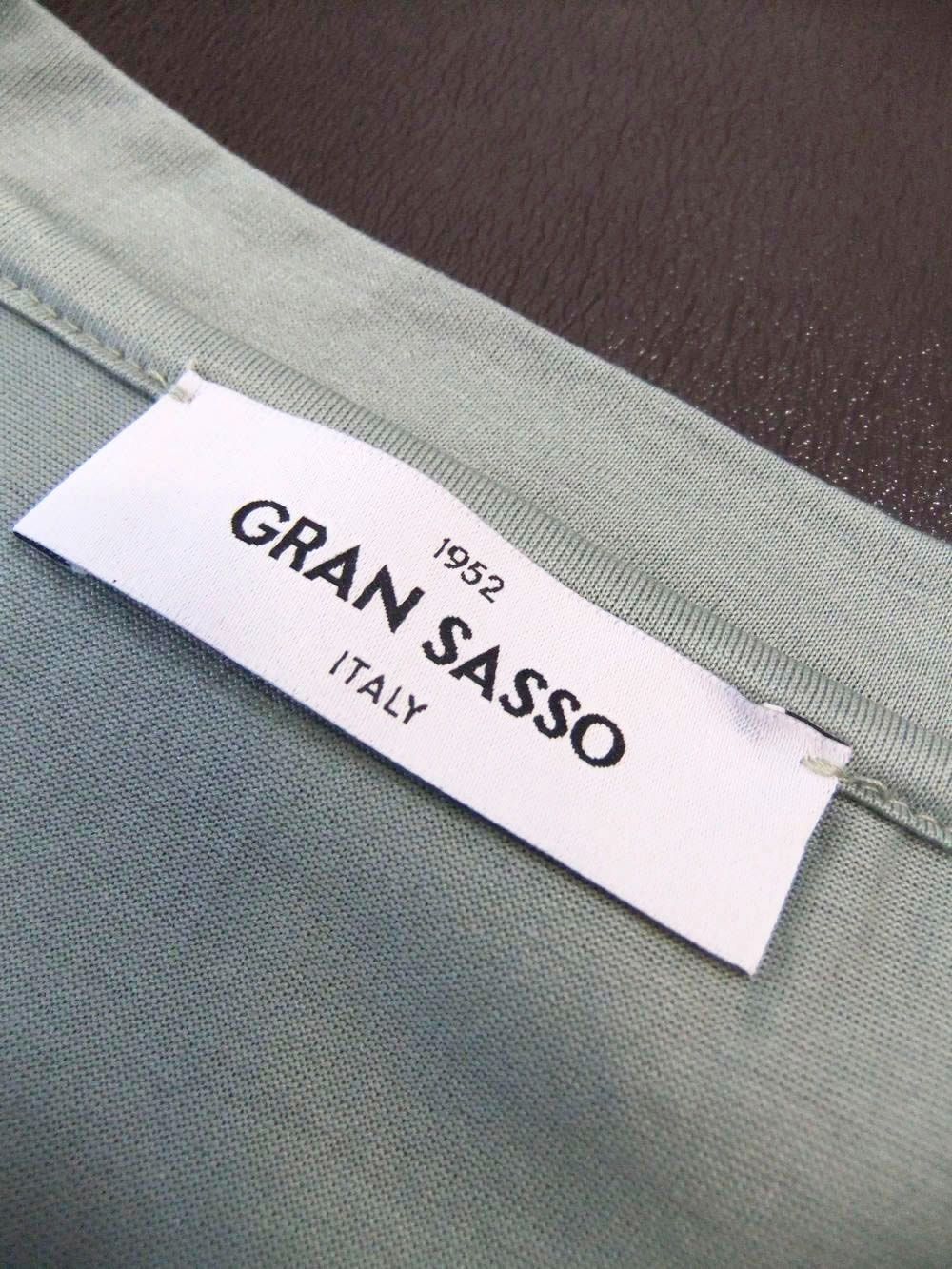 マーセライズ クルーネック Tシャツ (ミントグリーン)