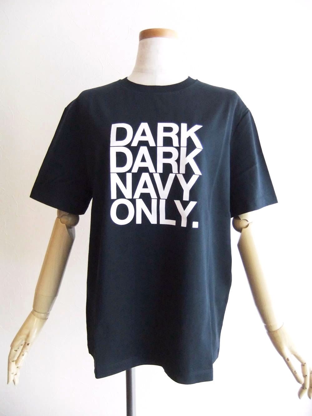 《LADIES》 A.P.C.  DARK DARK NAVY ONLY T-shirt  ダークネイビー のみのTシャツ