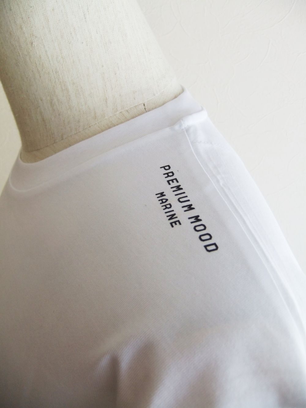 BAND  バック 裾 ライン 半袖 Tシャツ
