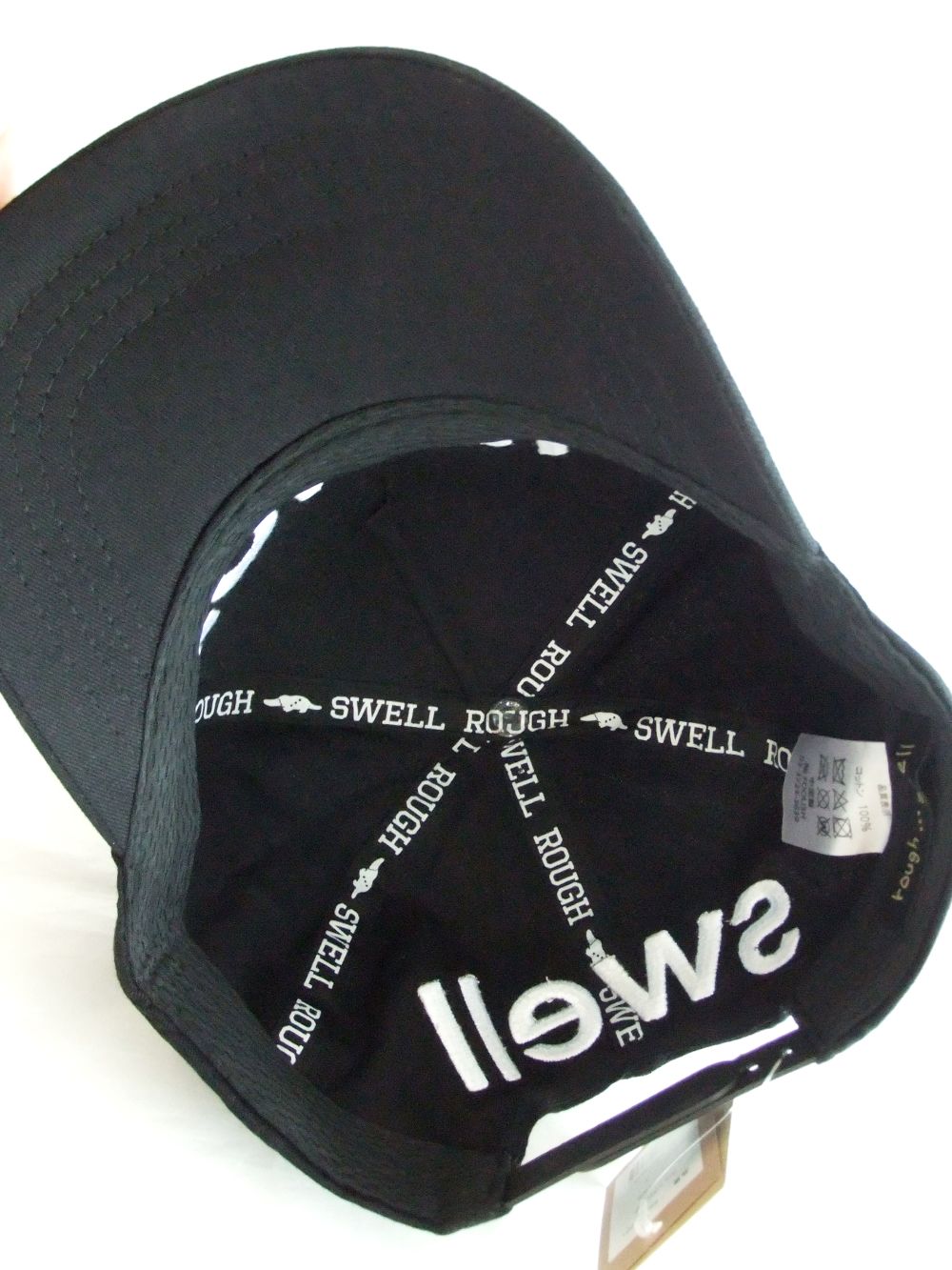 BIG LOGO CAP  ( ブラック ) ロゴ入りキャップ RSA-21201
