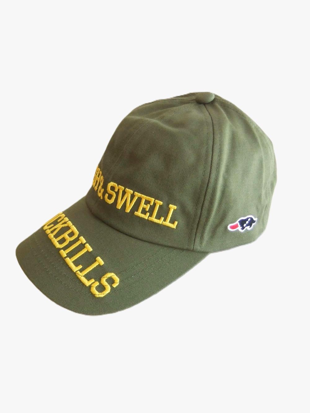 WEIRD TOUR CAP (オリーブ)   ロゴ入りキャップ    RSA-26201
