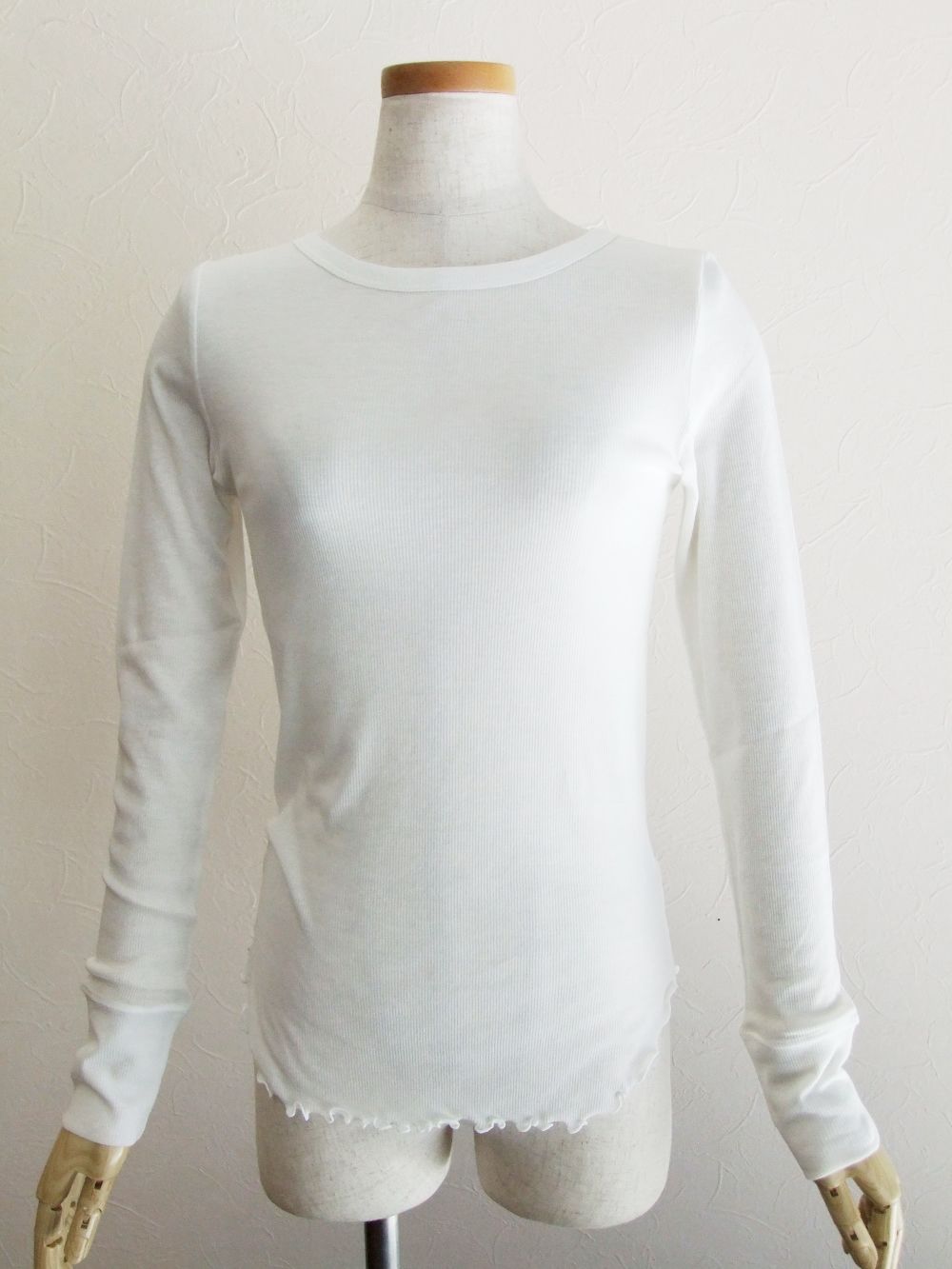 テレコ コットン Tシャツ (オフホワイト) K125501M