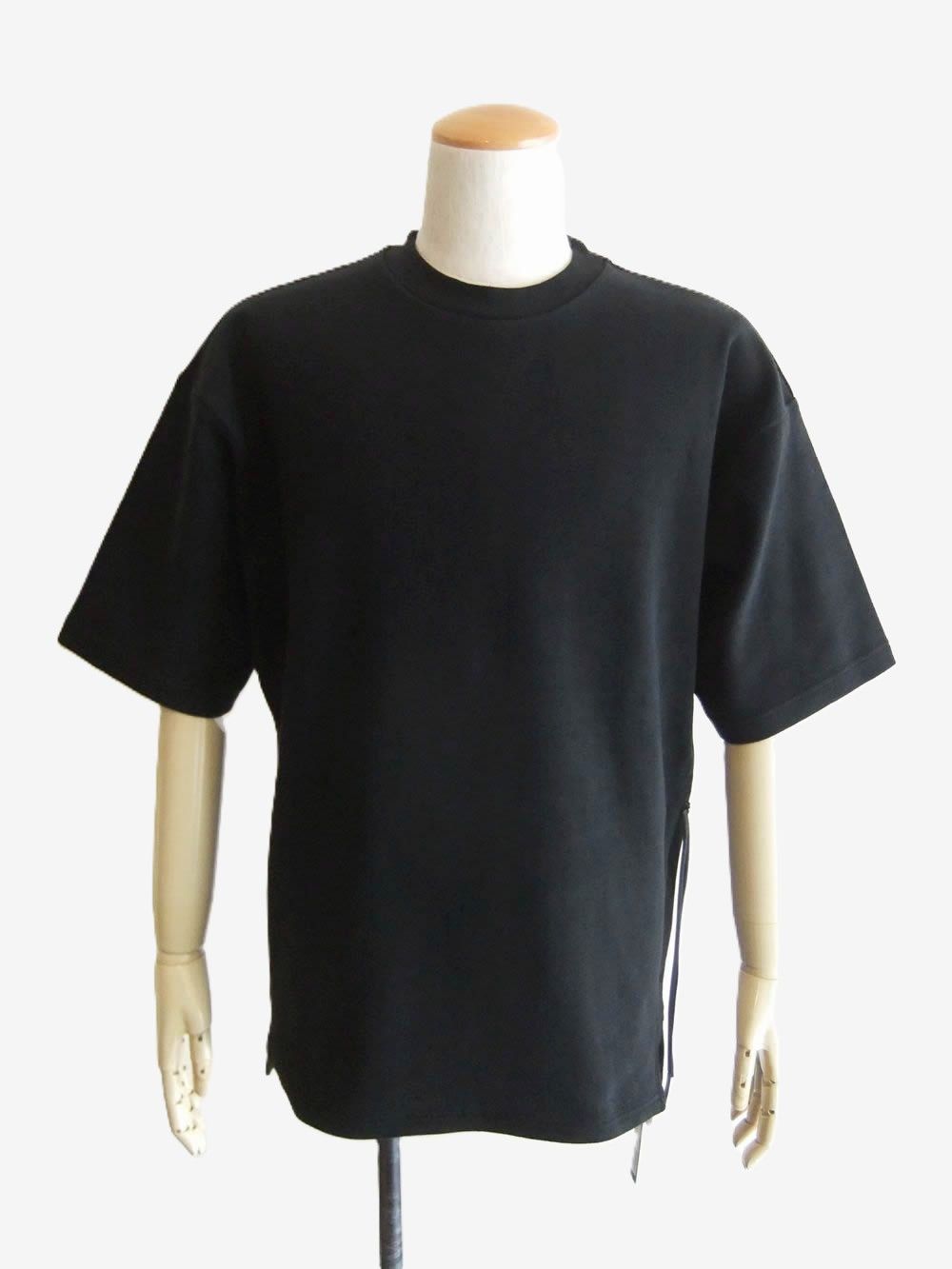 PILE SIDE ZIP PK S/S  パイル ショートスリーブカットソー