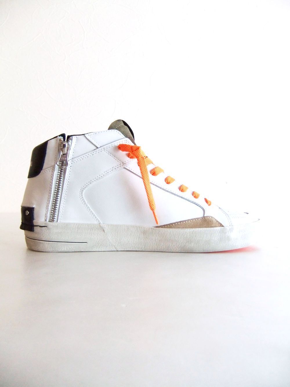 【MENS】 SK8 DELUXE MID  デラックス ミッドラバ オレンジ スニーカー  18150AA6
