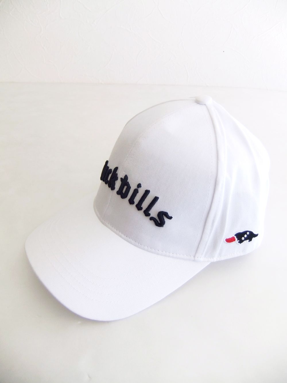 DUCKBILLS TOUR CAP   ( ホワイト )  ロゴ入りキャップ  RSA-22005