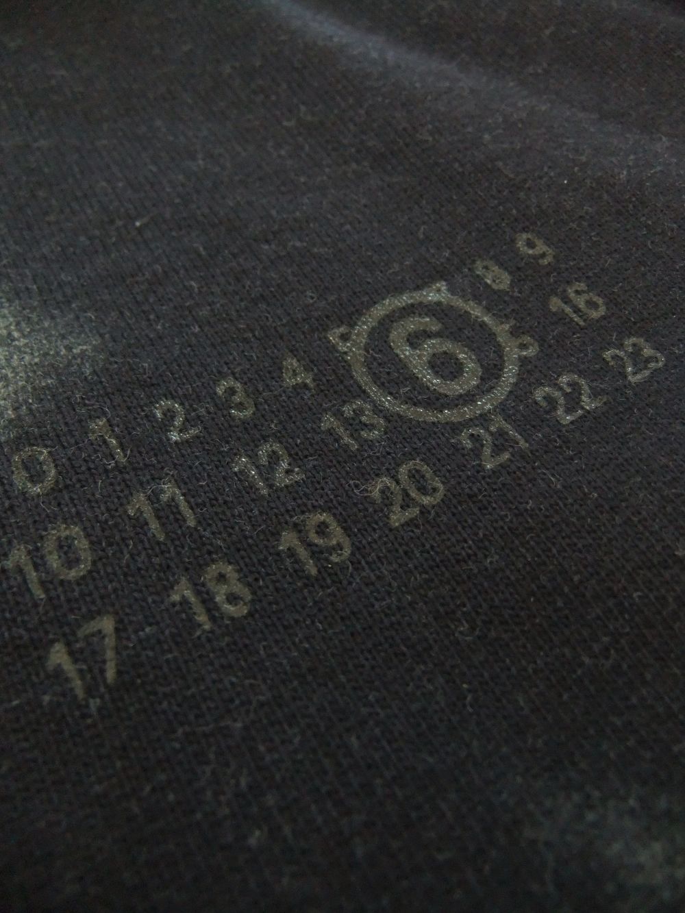 《MM➅》 Maison Margiela   PRINT ZIP HOODIE  プリント ジップアップ フーディ