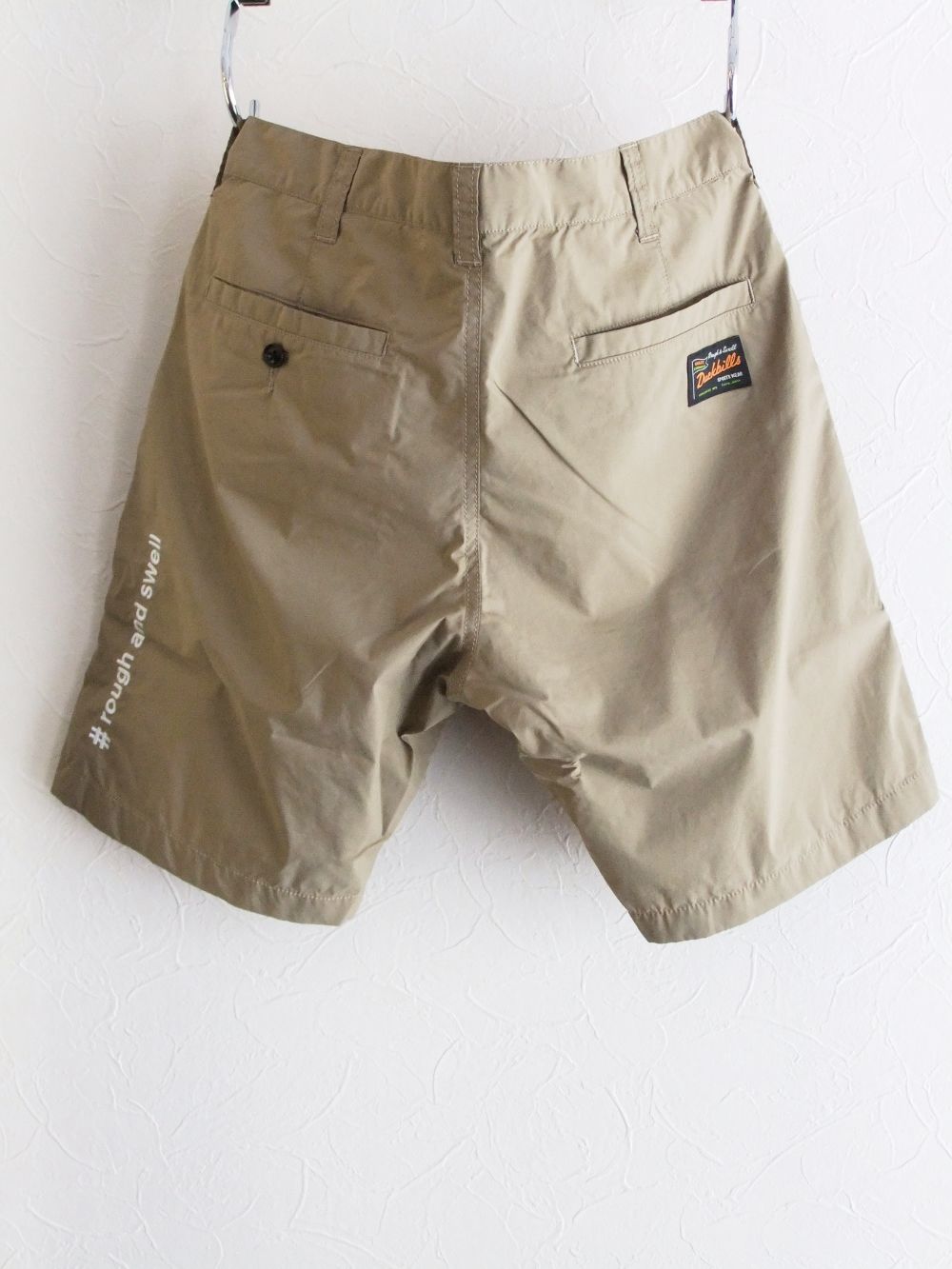 EARTH TOUR SHORTS (ベージュ)  コットンストレッチ ハーフパンツ   RSM-22064